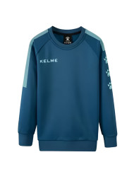 Детский свитшот KELME Knitted Crew Neck Sweatshirt Dark Blue