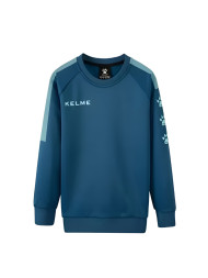 Детский свитшот KELME Knitted Crew Neck Sweatshirt Dark Blue