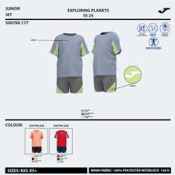 SET KIDS CAMP ROJO MARINO