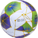 Мяч футбольный ATEMI SPECTRUM, микрофибра, бел/син/зел, р.5, р/ш, окруж 68-70