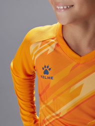 Детская вратарская форма KELME Long Sleeve Goalkeeper Suit Orange