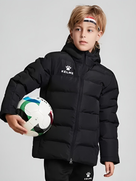 Детский пуховик KELME Padding Jacket (Kids) Black