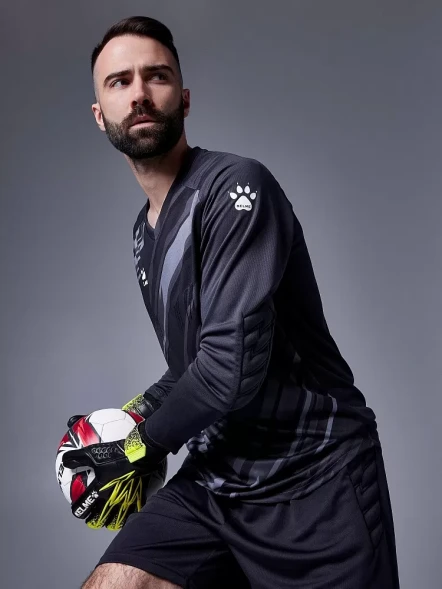 Вратарская форма KELME Long Sleeve Goalkeeper Suit Black