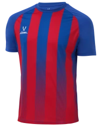 Футболка игровая JOGEL CAMP Striped Jersey, красный/синий, детский