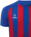 Футболка игровая JOGEL CAMP Striped Jersey, красный/синий, детский