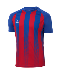 Футболка игровая JOGEL CAMP Striped Jersey, красный/синий, детский