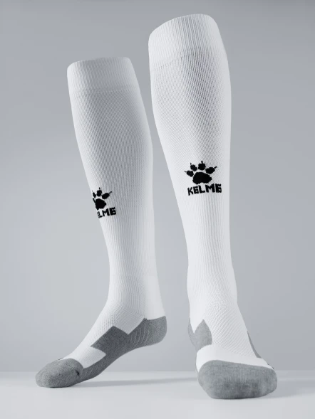 Гетры KELME Elastic Mid-Calf Football Sock White