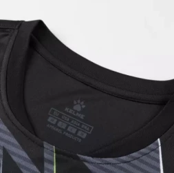 Футбольная форма KELME Short-Sleeved Football Suit Black