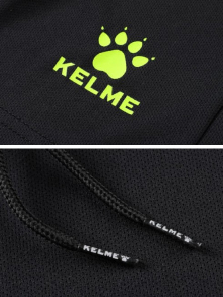 Футбольная форма KELME Short-Sleeved Football Suit Black