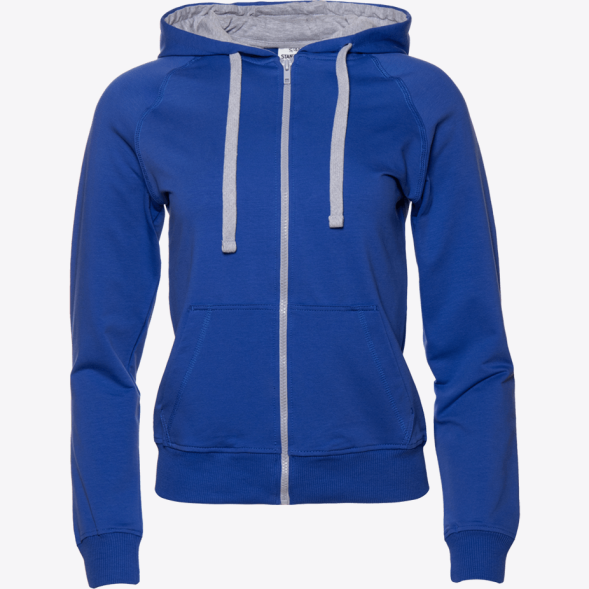 Толстовка женская STAN с капюшоном на молнии футер без начёса, 260, 61W