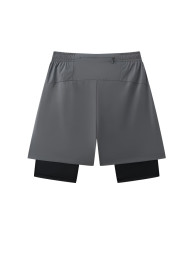 Шорты KELME Woven Shorts (Faux Two-Piece) Dark Grey