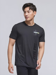 Футболка KELME Round Neck Short Sleeve T-Shirt Black