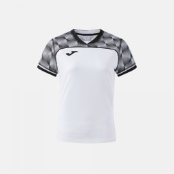 ФУТБОЛКА С КОРОТКИМ РУКАВОМ IRON HANDBALL PRO БЕЛЫЙ ЧЕРНЫЙ