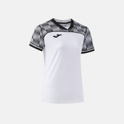 ФУТБОЛКА С КОРОТКИМ РУКАВОМ IRON HANDBALL PRO БЕЛЫЙ ЧЕРНЫЙ