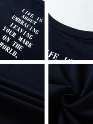 Футболка KELME Short Sleeve T-Shirt Dark Blue