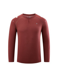 Лонгслив KELME Crew Neck Long-sleeved T-shirt Burgundy