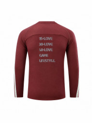 Лонгслив KELME Crew Neck Long-sleeved T-shirt Burgundy