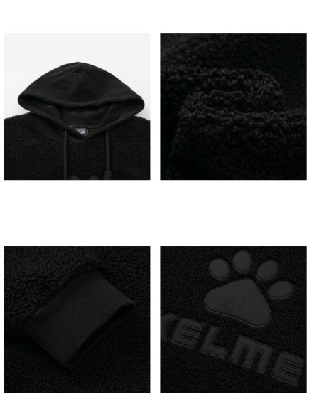 Худи KELME Crew Neck Sweater Black