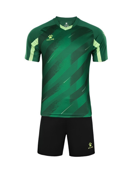 Футбольная форма KELME Short Sleeve Football Suit Green