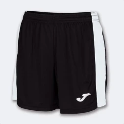 Женские игровые шорты JOMA ACADEMY III Черный-белый