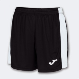 Женские игровые шорты JOMA ACADEMY III Черный-белый