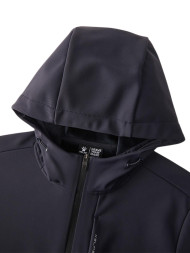 Демисезонная куртка KELME Hooded Fleece-lined Knit Cardigan Dark Blue