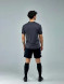 Футбольная форма KELME Short Sleeve Football Uniform (Dark Grey/Black)