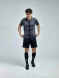 Футбольная форма KELME Short Sleeve Football Uniform (Dark Grey/Black)