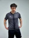 Футбольная форма KELME Short Sleeve Football Uniform (Dark Grey/Black)