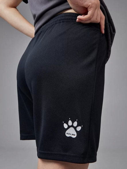 Футбольная форма KELME Short Sleeve Football Uniform (Dark Grey/Black)