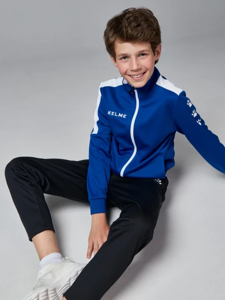 Детский спортивный костюм KELME Tracksuit (Blue/Black)
