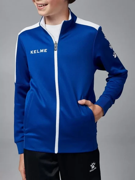 Детский спортивный костюм KELME Tracksuit (Blue/Black)