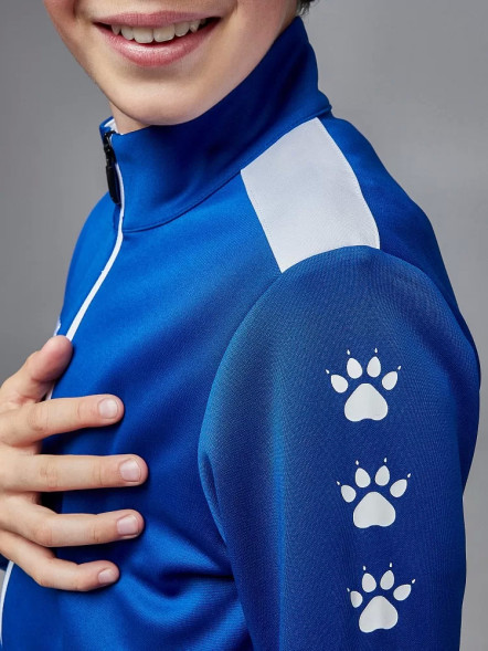 Детский спортивный костюм KELME Tracksuit (Blue/Black)