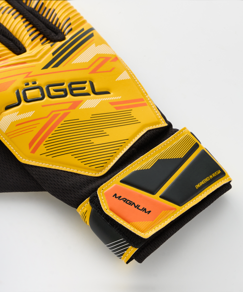 Перчатки вратарские JOGEL Magnum AL3 Flat, желтый