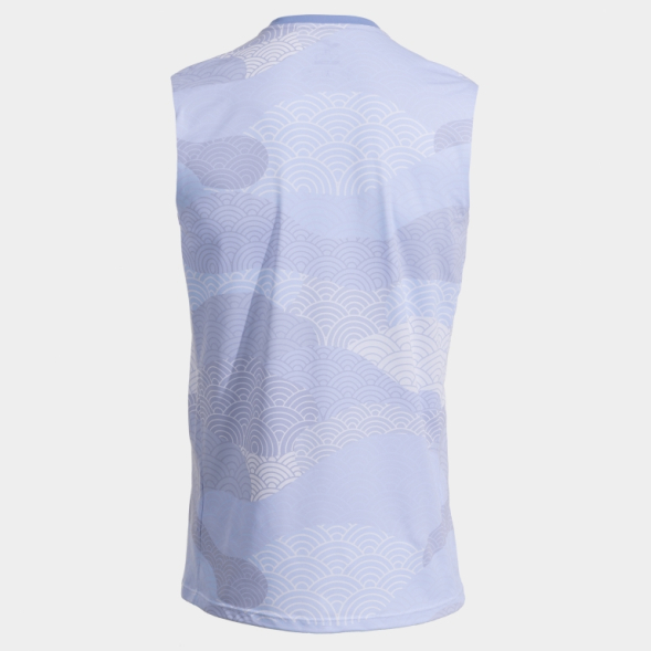 CAMISETA SIN MANGAS CHALLENGE AZUL