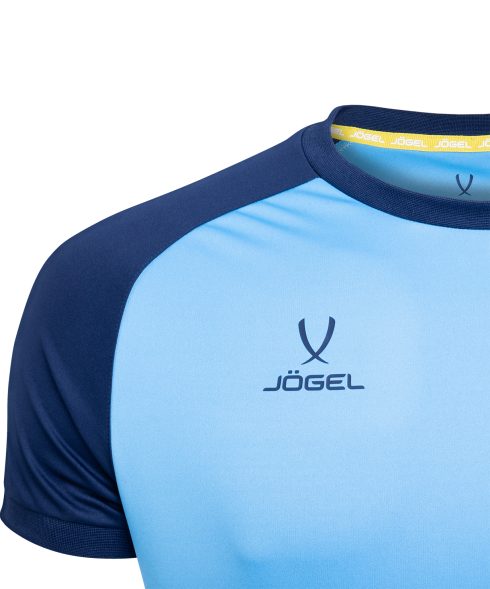 Футболка игровая JOGEL CAMP Reglan Jersey, синий/темно-синий, детский