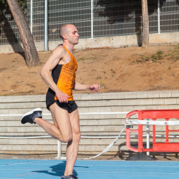 Майка на бретельках ELITE VIII Черный-оранжевый