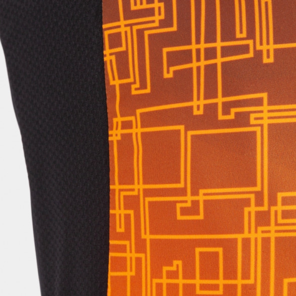 Майка на бретельках ELITE VIII Черный-оранжевый