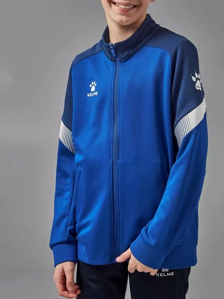 Детская олимпийка KELME Children's Knitted Jacket Blue