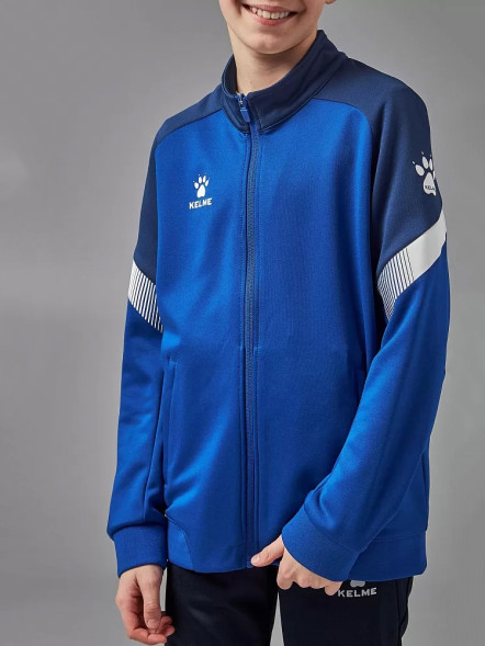 Детская олимпийка KELME Children's Knitted Jacket Blue