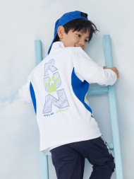 Детская олимпийка KELME Knitted Coat White