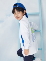 Детская олимпийка KELME Knitted Coat White