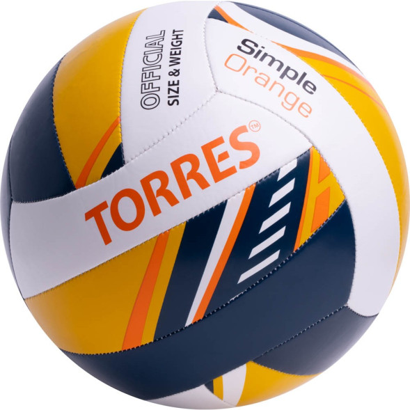 Мяч волейбольный TORRES Simple Orange V323125
