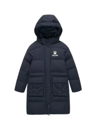 Детский пуховик KELME Mid Length Down Jacket Dark Blue