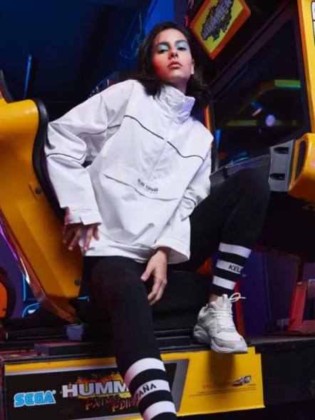 Анорак KELME Woven Trench Coat White