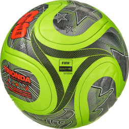 Мяч футб  ADIDAS WC26 Trionda Competition Winter JV6223, р 5, FIFA Pro, 4пан, ПУ,термосш, флуор лайм