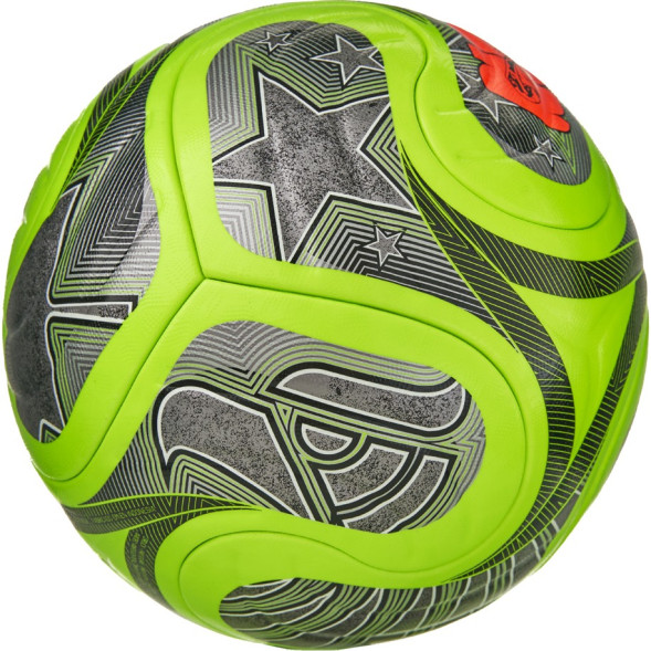 Мяч футб  ADIDAS WC26 Trionda Competition Winter JV6223, р 5, FIFA Pro, 4пан, ПУ,термосш, флуор лайм