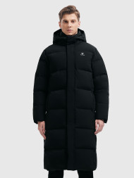 Пуховик KELME Long Down Jacket Black