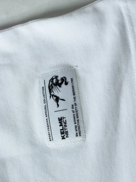 Футболка-поло KELME Short Sleeve Polo White