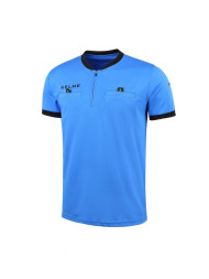 Судейская форма KELME Short Sleeve Refree Set (Blue/Black)